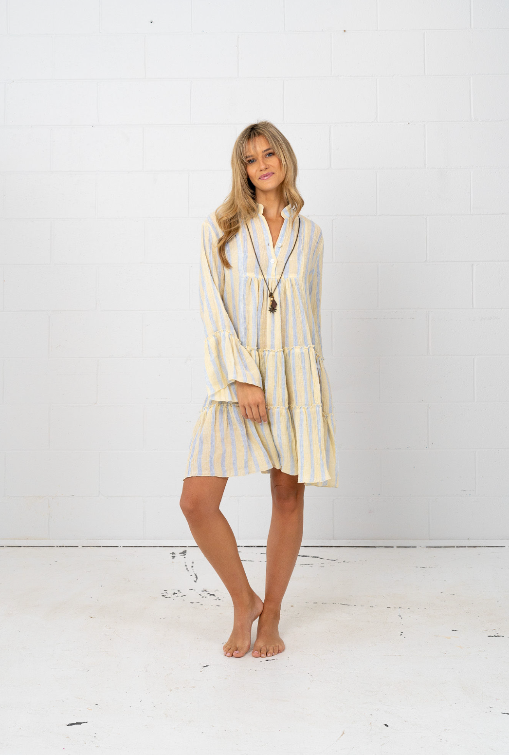 Pippa Dress - Italian Straw