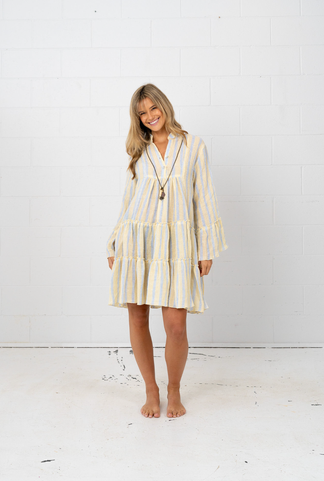 Pippa Dress - Italian Straw