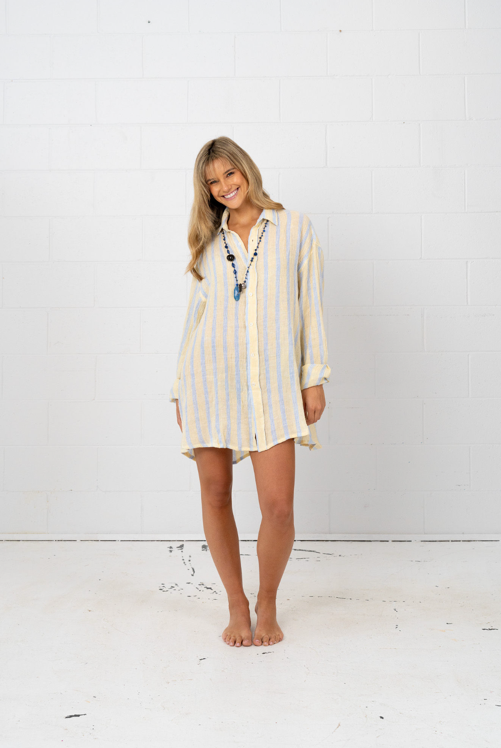 Darcy Shirt - Italian Straw