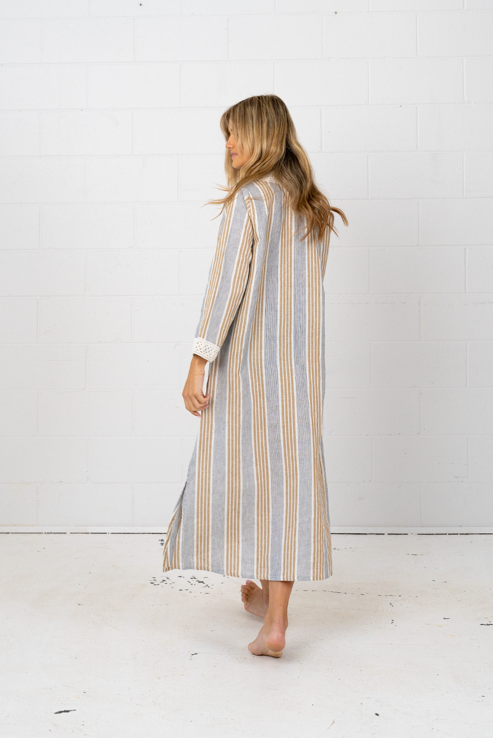 Marnie Maxi - Navy Biege